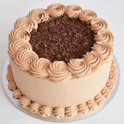 6" Chocolate Chocolate Round Cake